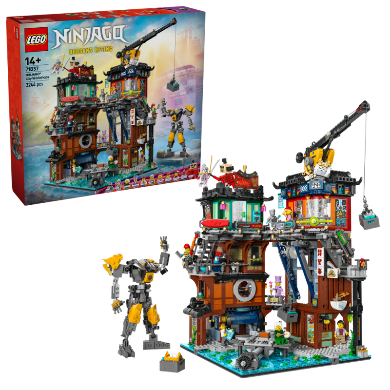 LEGO® NINJAGO® 71837 Dílny v NINJAGO® City