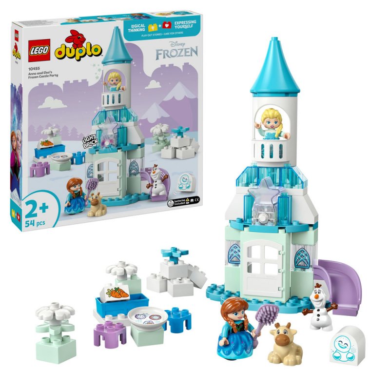 LEGO® DUPLO® 10455 Ledové království: Anna a Elsa a oslava na hradě