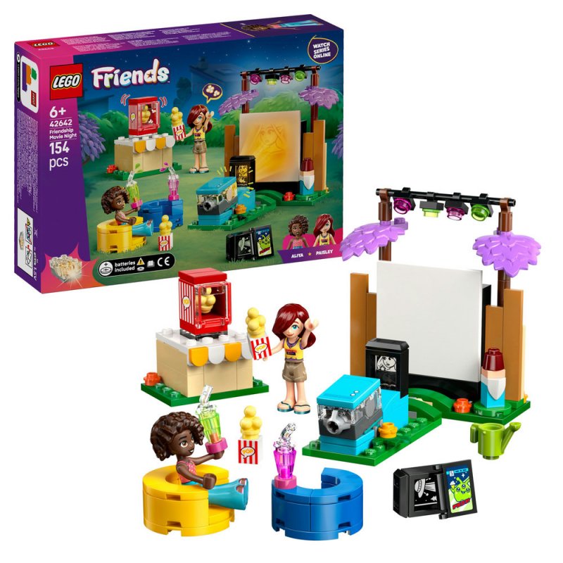 LEGO® Friends 42642 Filmový večer s kamarády