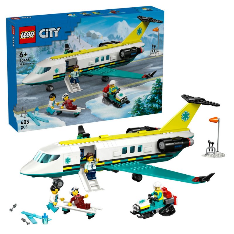 LEGO® City 60465 Letadlo záchranářské služby