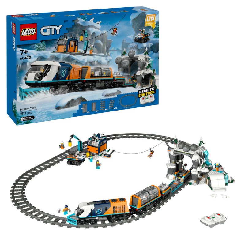 LEGO® City 60470 Polární expres pro průzkumníky Arktidy