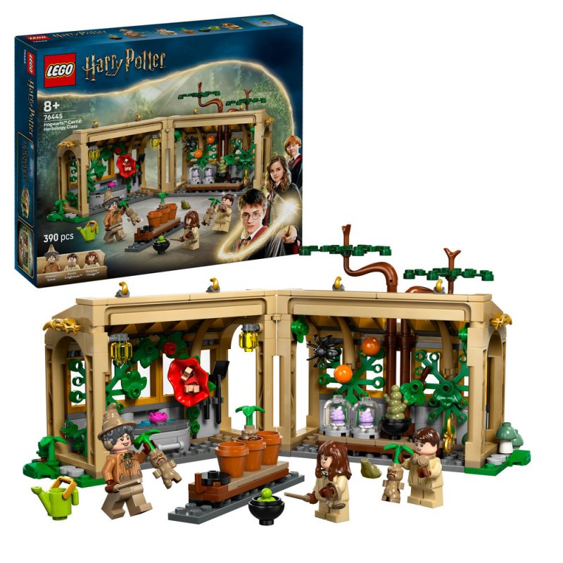 LEGO® Harry Potter™ 76445 Bradavický hrad: Hodina bylinkářství