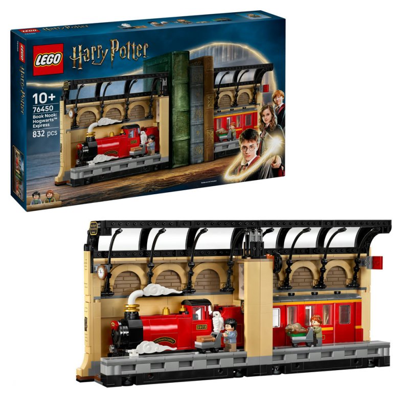 LEGO® Harry Potter™ 76450 Knižní zarážka: Spěšný vlak do Bradavic