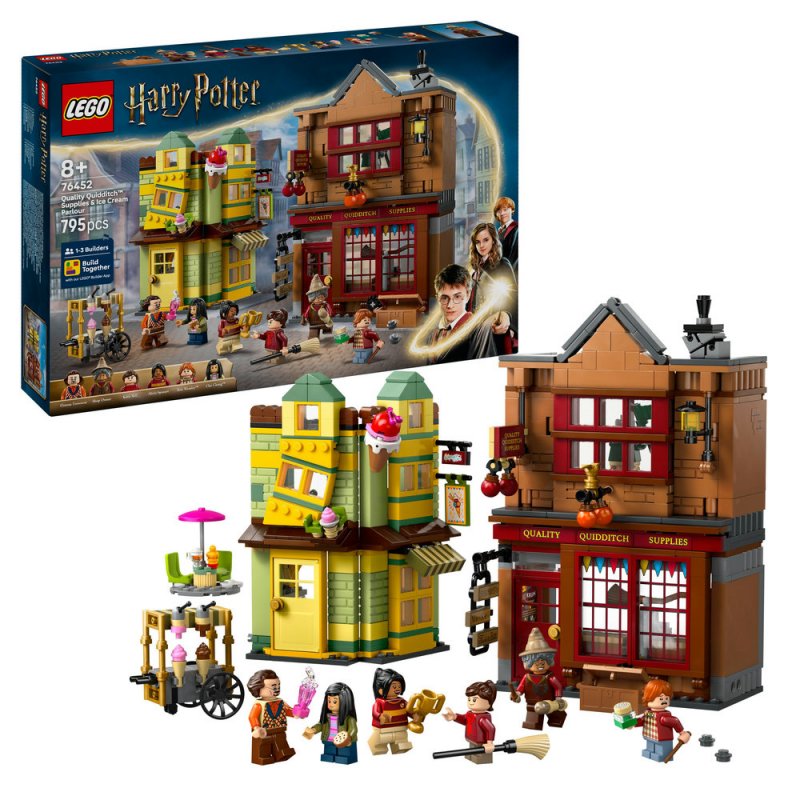 LEGO® Harry Potter™ 76452 Prvotřídní potřeby pro famfrpál a zmrzlinářství