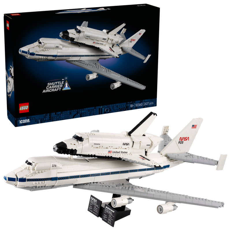 LEGO® Icons 10360 Letadlo pro přepravu raketoplánů