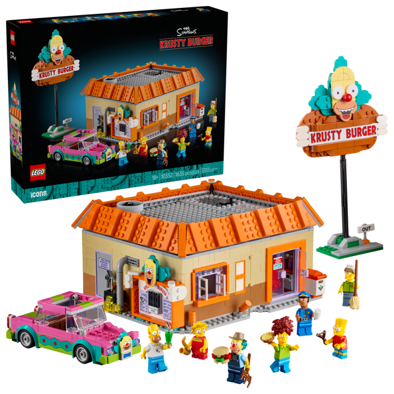 LEGO® Icons 10352 The Simpsons™: Krusty Burger