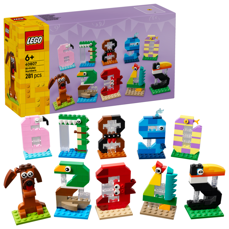 LEGO® Iconic 40807 Narozeninová čísla