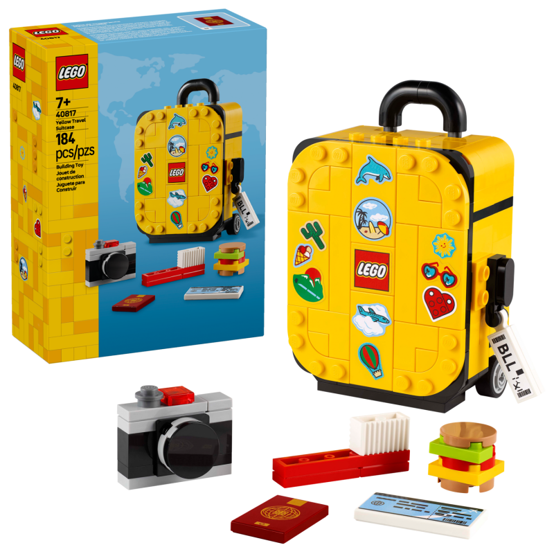 LEGO® 40817 Žlutý cestovní kufr
