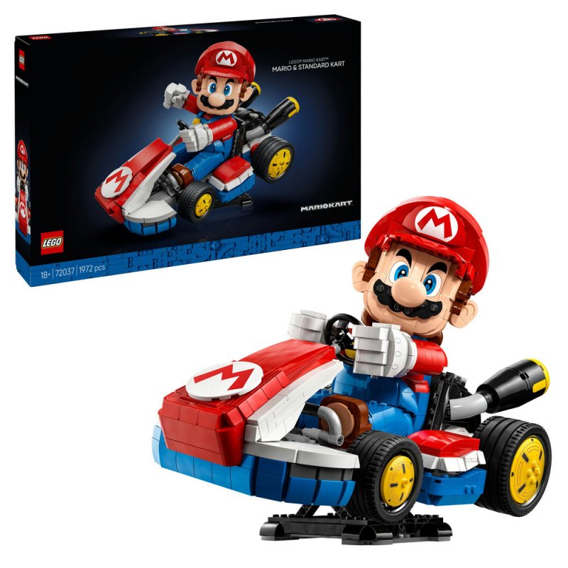 LEGO® Super Mario™ 72037 Mario Kart™: Mario a Standard Kart