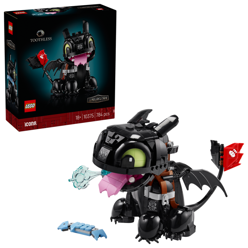 LEGO® Icons 10375 Jak vycvičit draka: Bezzubka