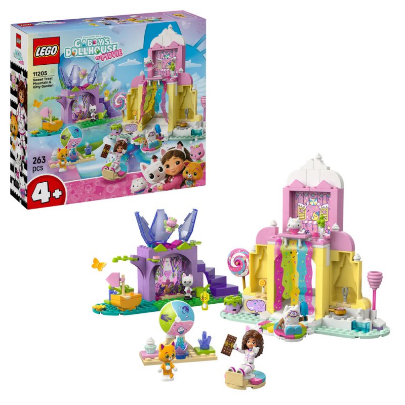 LEGO® Gábinin kouzelný domek 11205 Cukrová hora a Kočičí zahrádka