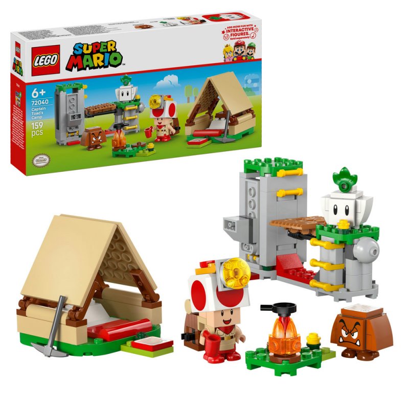 LEGO® Super Mario™ 72040 Captain Toad a jeho tábor