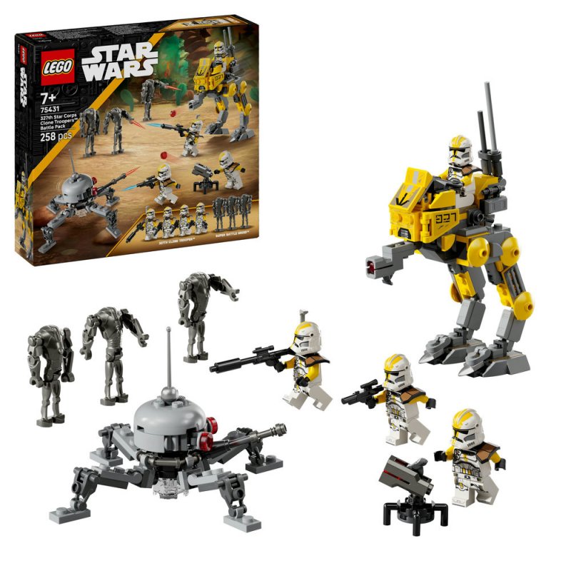LEGO® Star Wars™ 75431 Bitevní balíček klonovaných vojáků z 327. hvězdného sboru