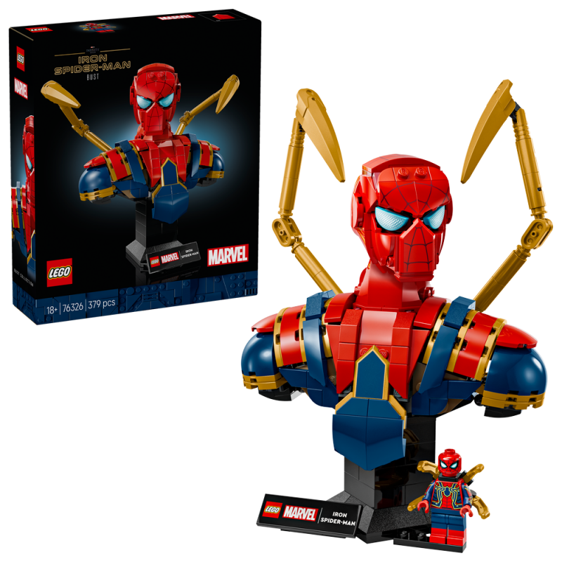 LEGO® ǀ Marvel 76326 Busta Iron Spider-Mana
