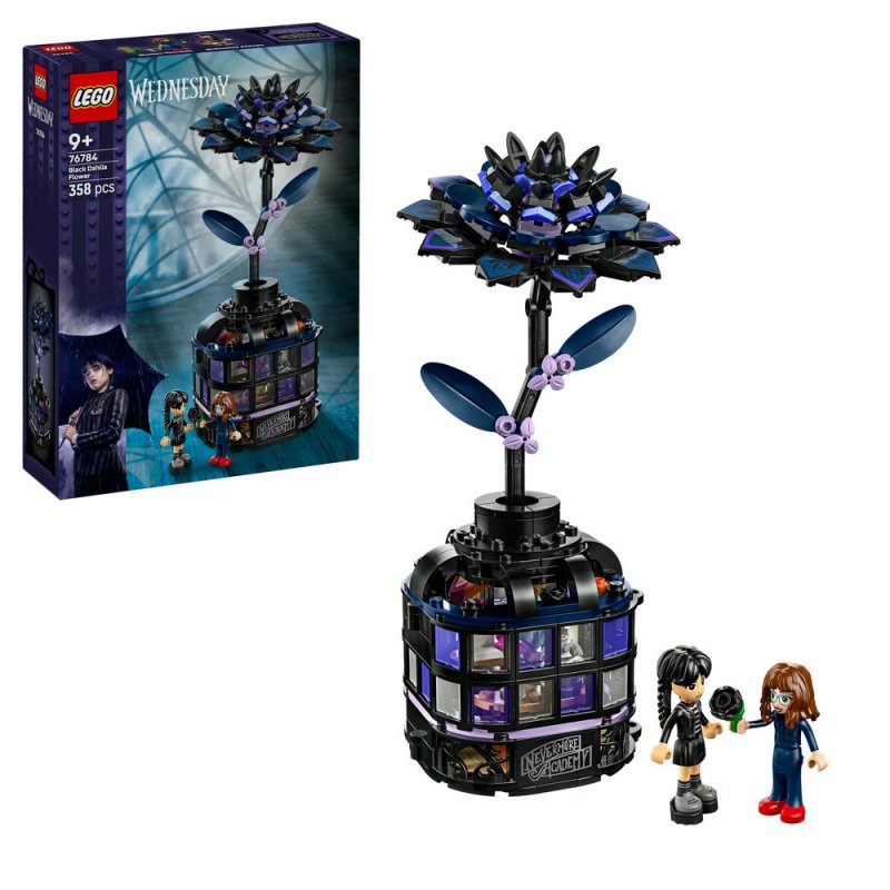 LEGO® Wednesday 76784 Černá jiřina