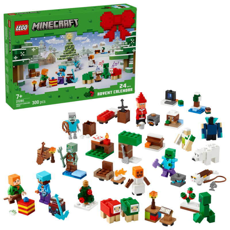 LEGO® Minecraft® 21280 Adventní kalendář 2025