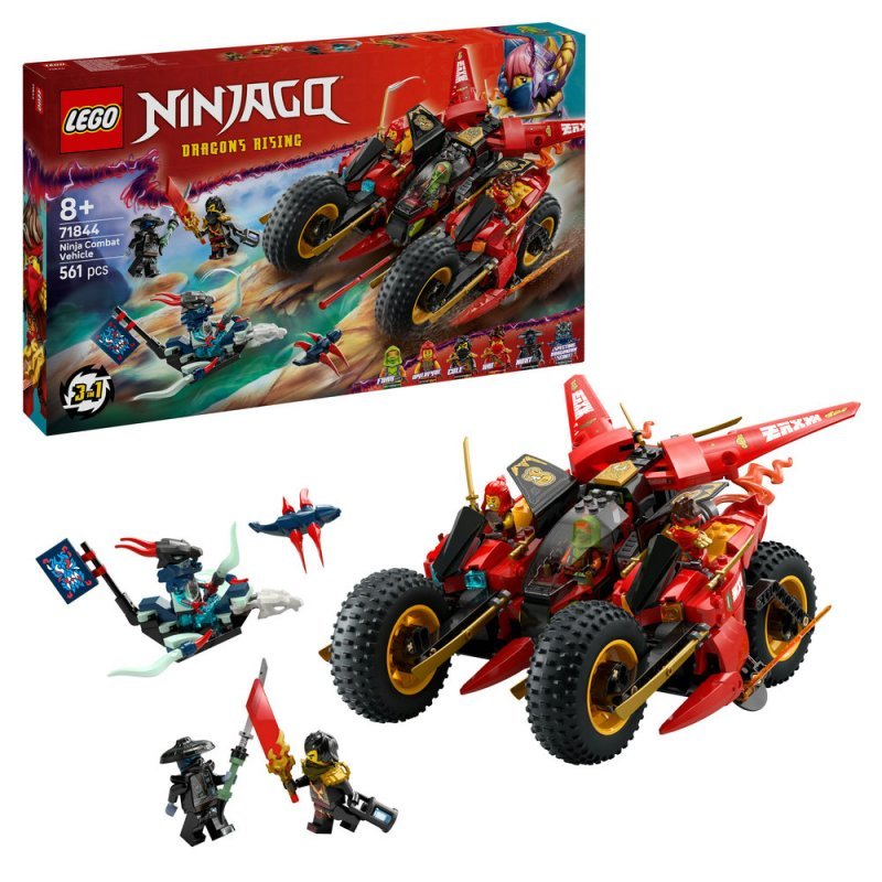 LEGO® NINJAGO® 71844 Bojové vozidlo nindžů - poškozená krabice!!