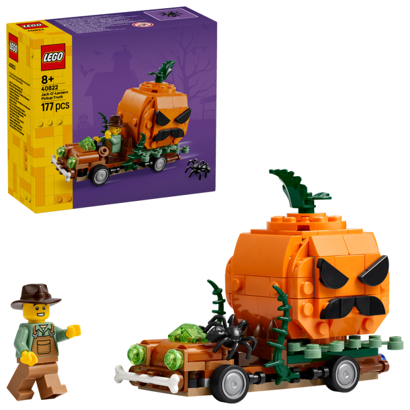 LEGO® 40822 Pick-up s halloweenskými dýněmi