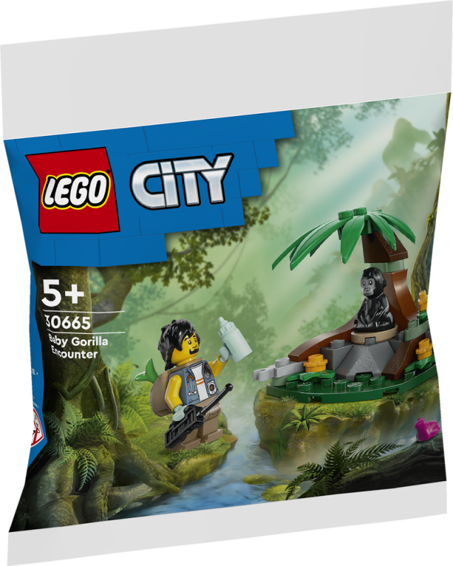 LEGO® City 30665 Setkání s mládětem gorily