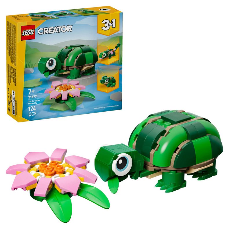 LEGO® Creator 3 v 1 31377 Želva s leknínem