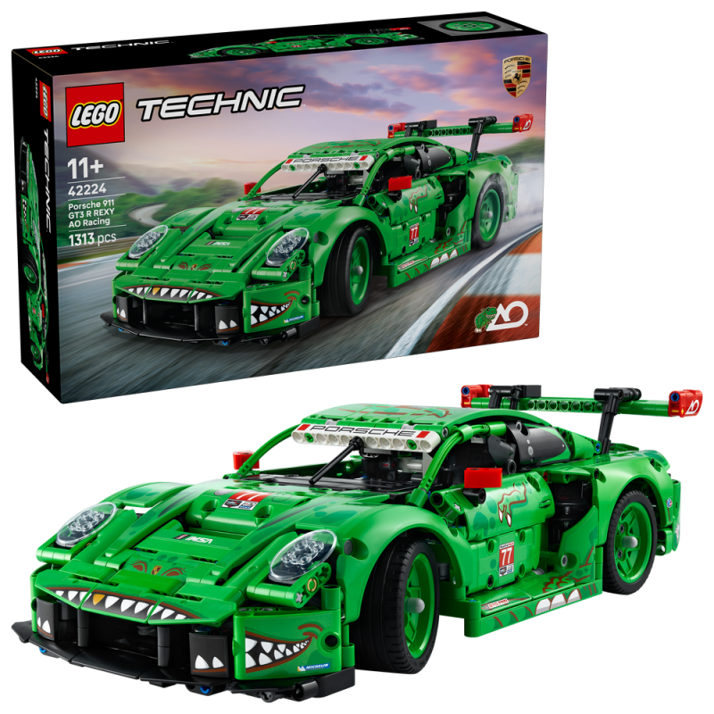 LEGO® Technic 42224 Auto Porsche 911 GT3 R REXY AO Racing