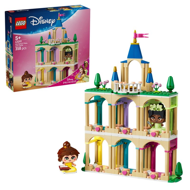 LEGO® │ Disney Princess 43291 Mini Bella a Tiana s hradem