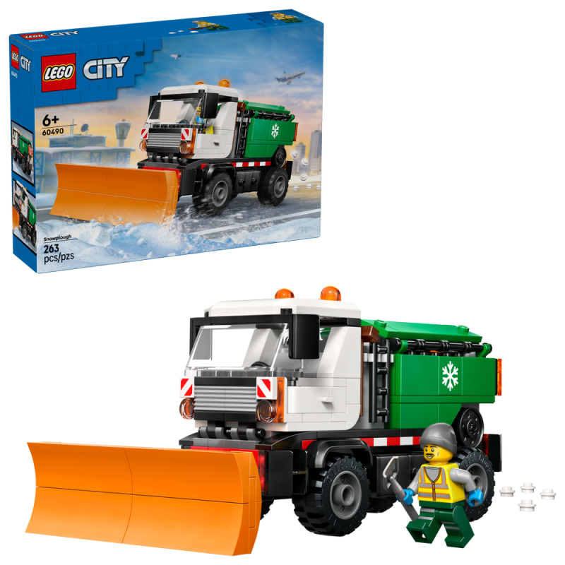 LEGO® City 60490 Sněžný pluh