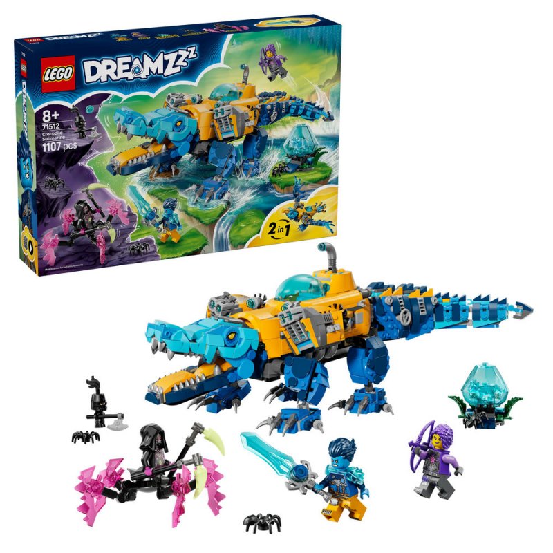 LEGO® DREAMZzz™ 71512 Krokodýlí ponorka