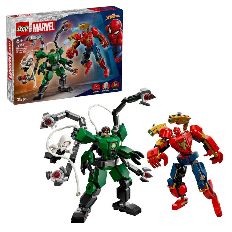 LEGO® ǀ Marvel 76338 Bitva robotů: Spider-Man vs. Doc Ock