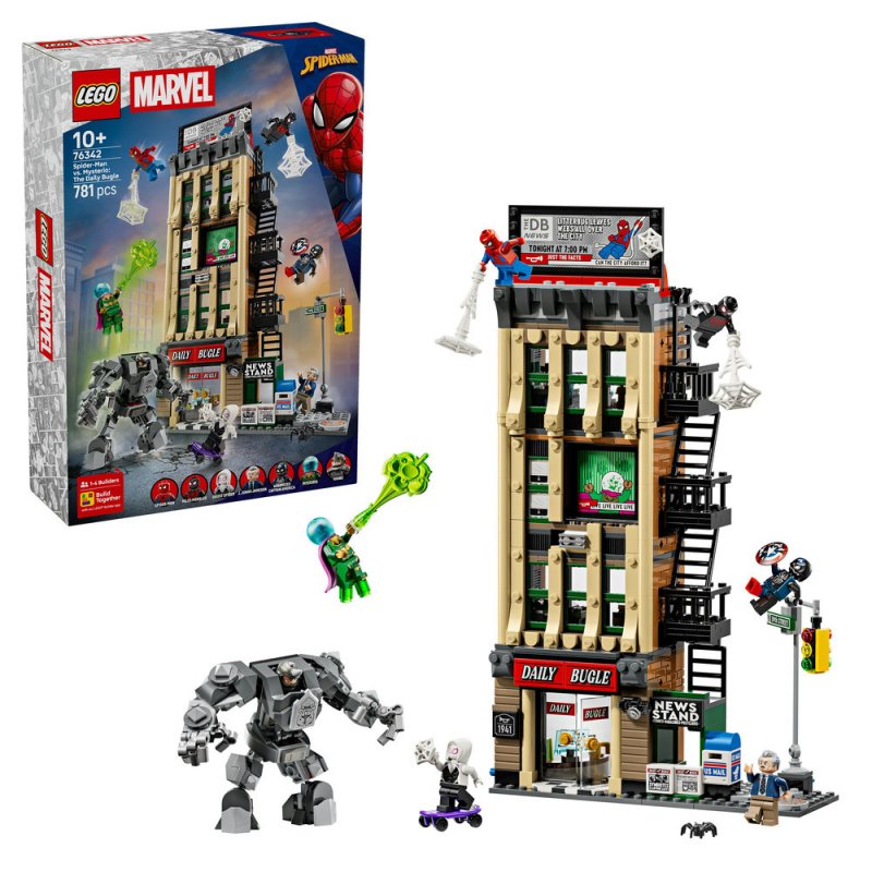 LEGO® ǀ Marvel 76342 Spider-Man vs. Mysterio: Daily Bugle