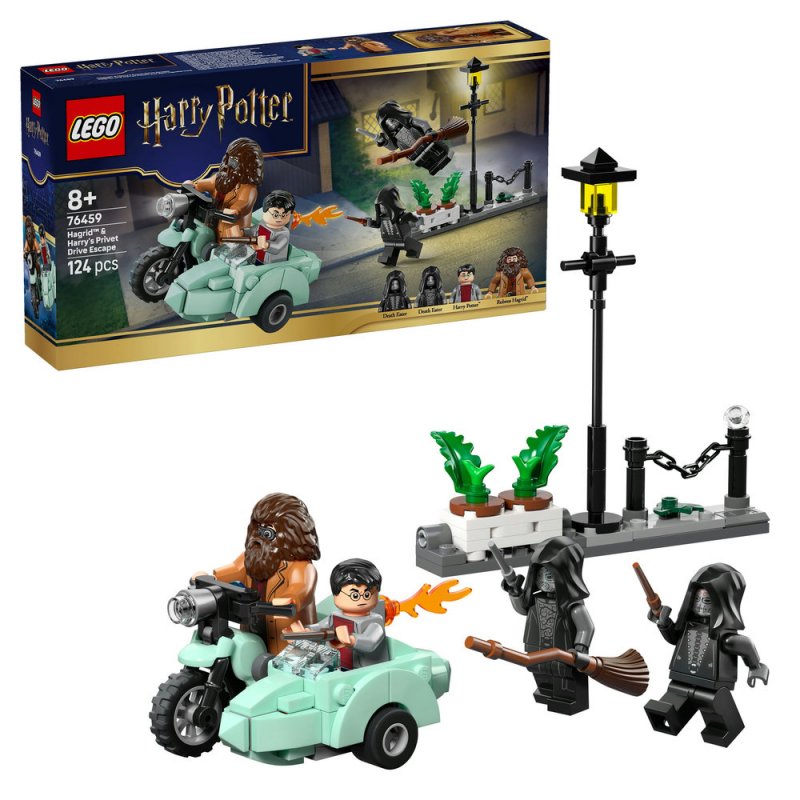 LEGO® Harry Potter™ 76459 Hagrid™ a Harryho útěk ze Zobí ulice