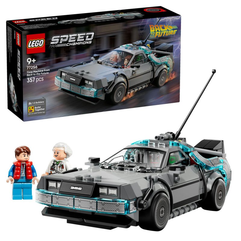 LEGO® Speed Champions 77256 Stroj času z filmu Návrat do budoucnosti