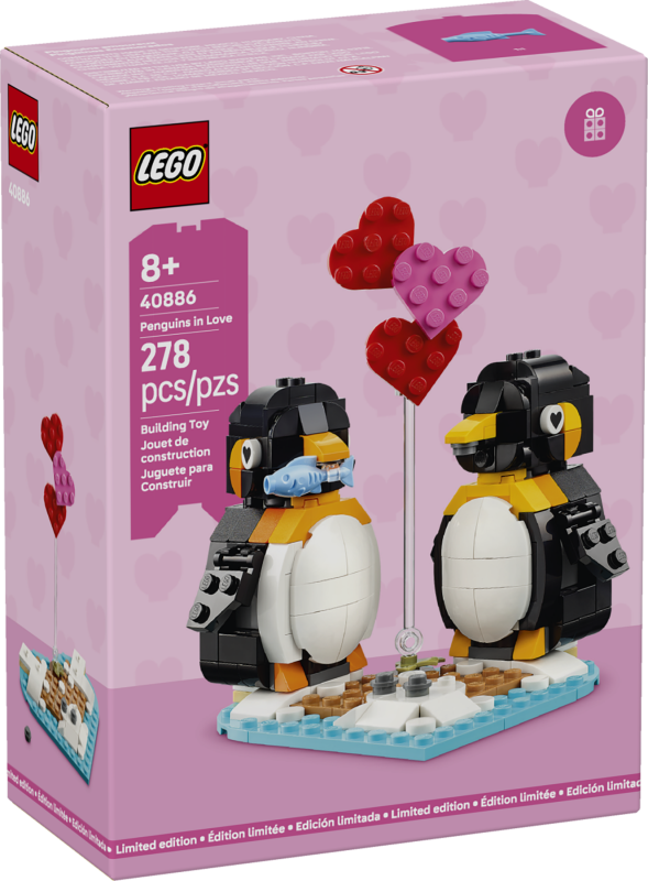 LEGO® 40886 Zamilovaní tučňáci