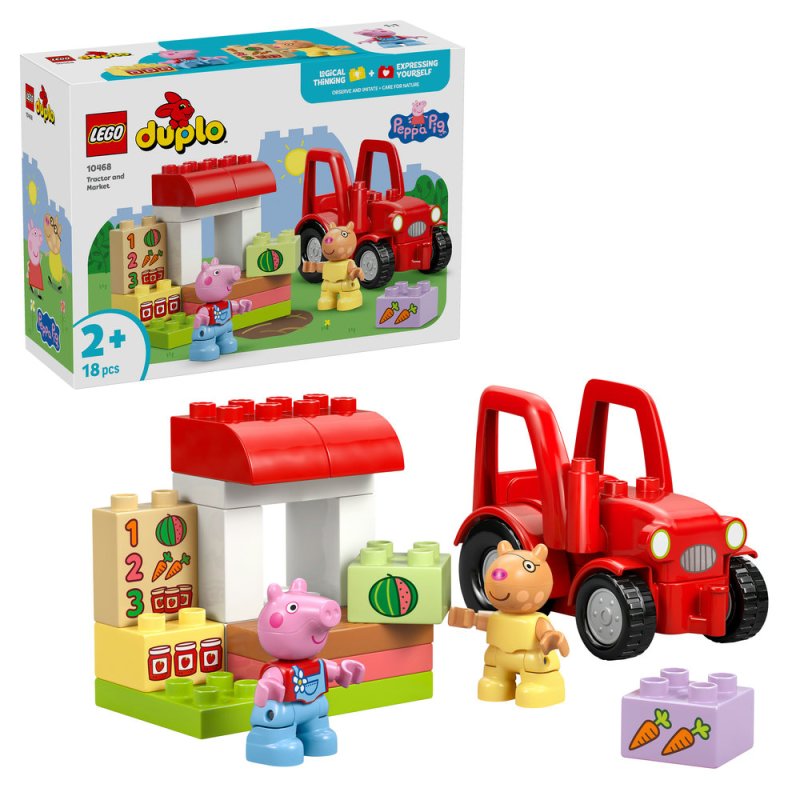 LEGO® DUPLO® 10468 Traktor a tržnice