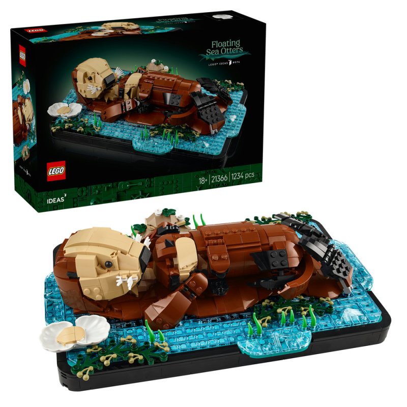 LEGO® Ideas 21366 Plavající mořské vydry