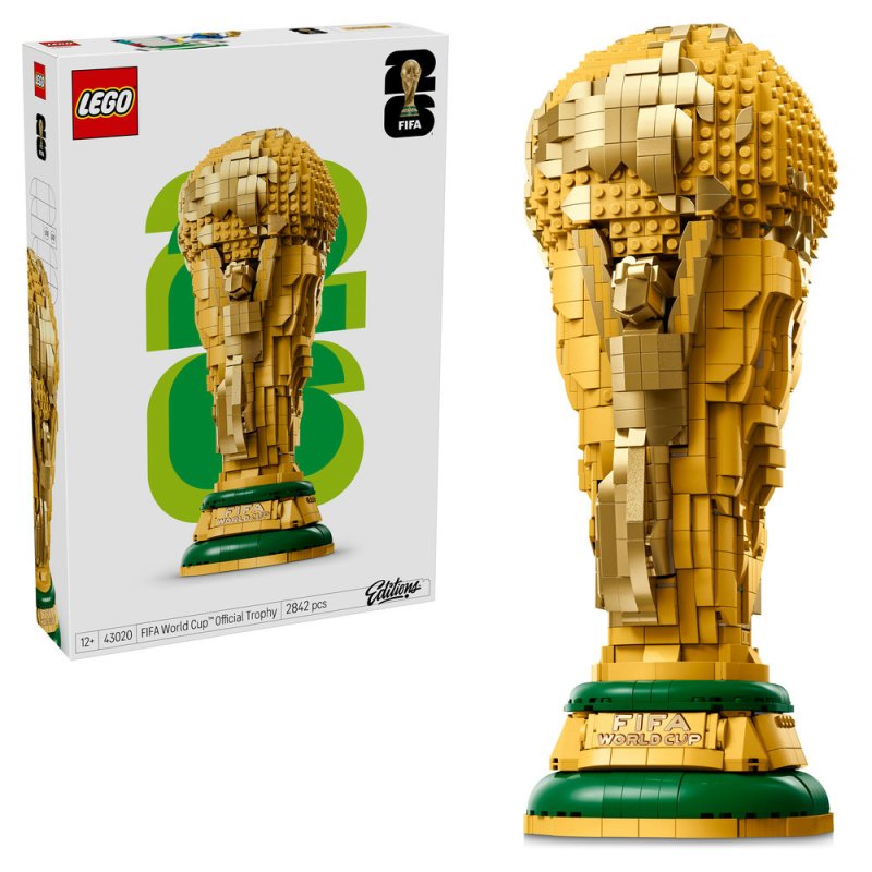 LEGO® Editions 43020 Oficiální trofej Mistrovství světa ve fotbale