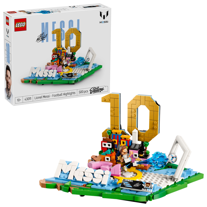LEGO® Editions 43011 Lionel Messi – Hvězdné momenty fotbalu