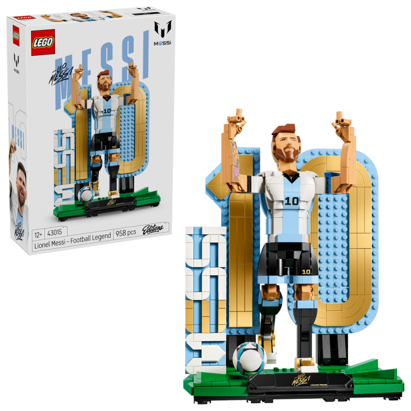 LEGO® Editions 43015 Lionel Messi – Fotbalová legenda