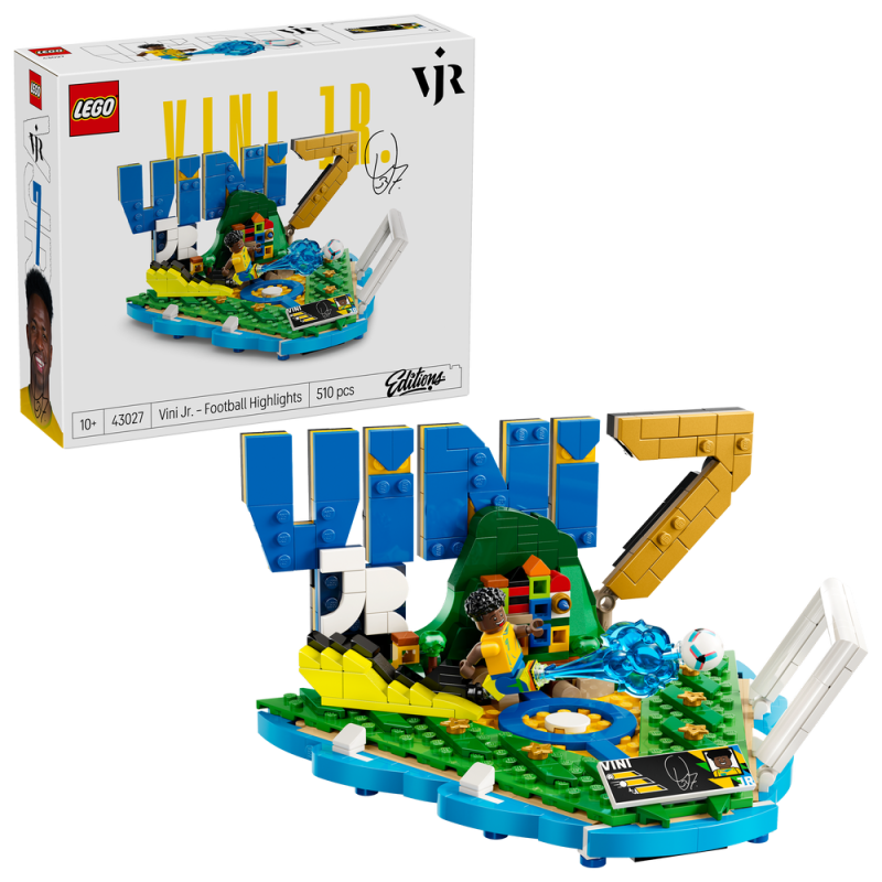 LEGO® Editions 43027 Vini Jr. – Hvězdné momenty fotbalu