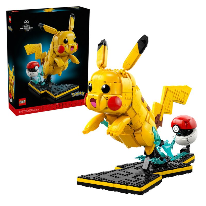 LEGO® Pokémon™ 72152 Pikachu a Pokébal