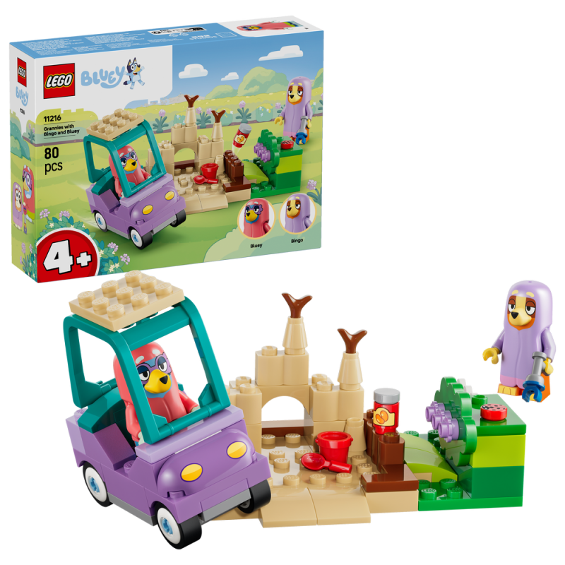 LEGO® Bluey 11216 Bingo, Bluey a babičky