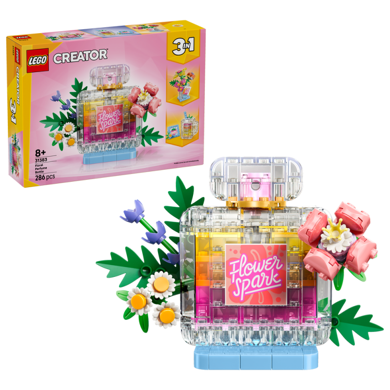LEGO® Creator 3 v 1 31383 Parfém s ozdobnými květinami