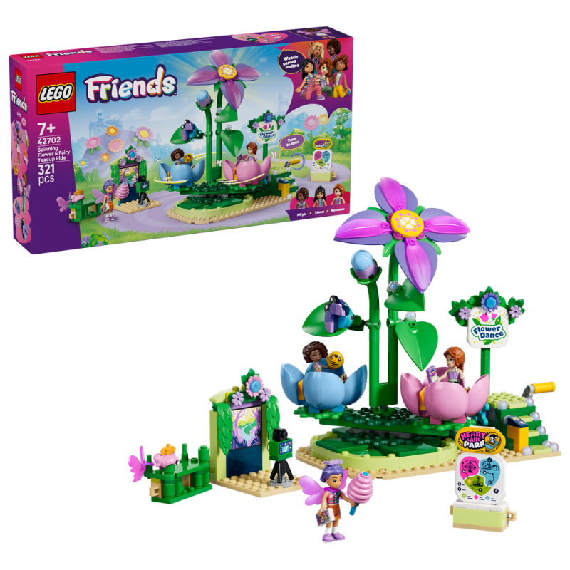 LEGO® Friends 42702 Květinový kolotoč s vílami