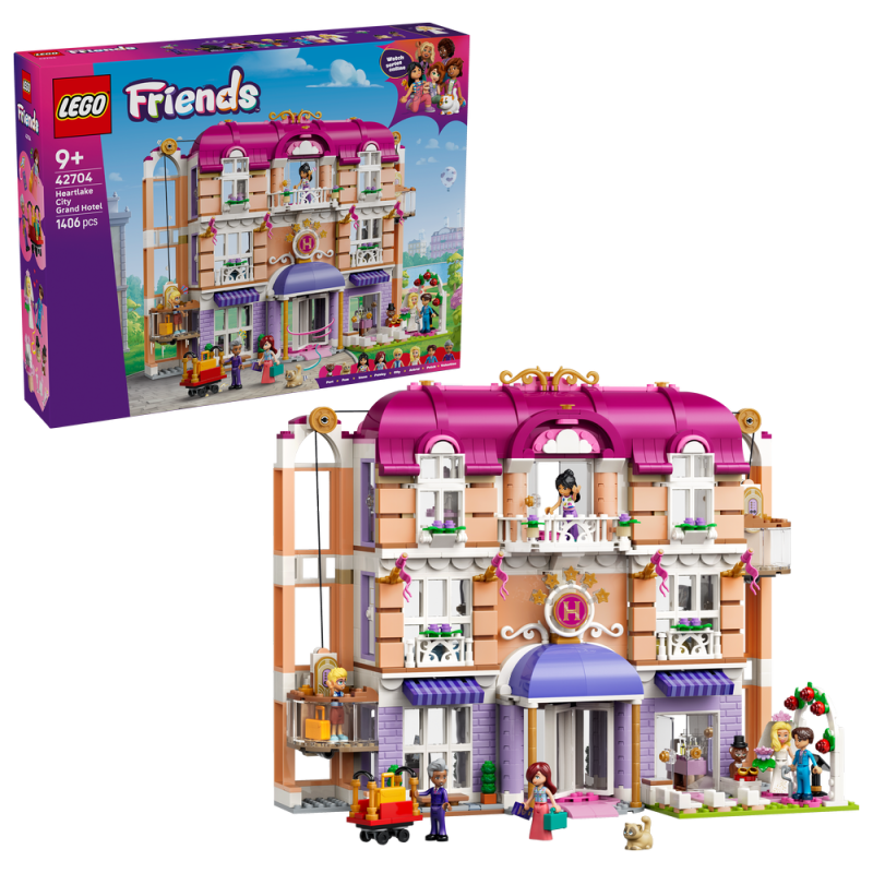 LEGO® Friends 42704 Grand Hotel v městečku Heartlake
