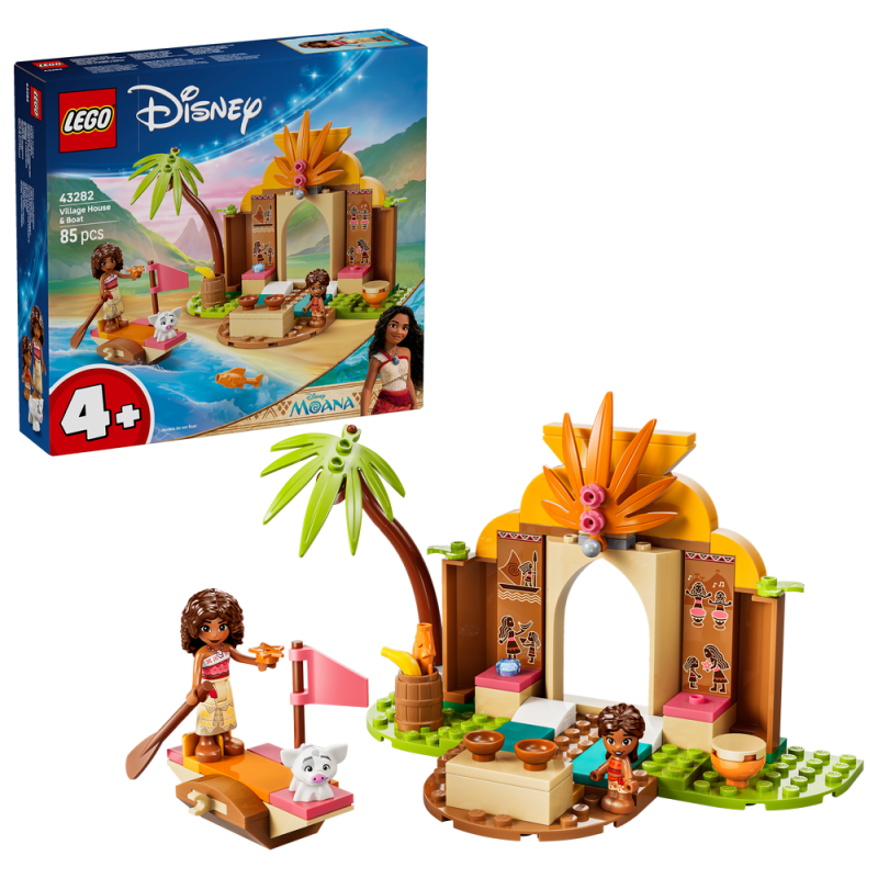 LEGO® │ Disney 43282 Vesnický dům a loďka