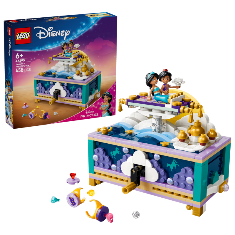 LEGO® │ Disney 43295 Jasmínina šperkovnice