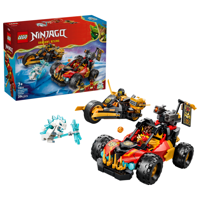 LEGO® NINJAGO® 71864 Kombinovatelná vozidla Kaie a Colea