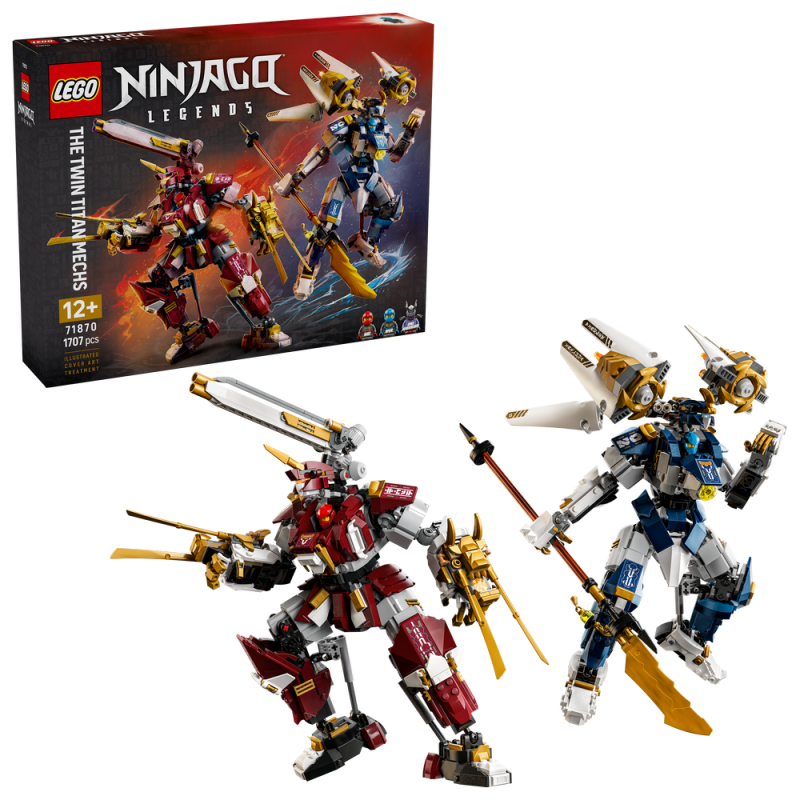 LEGO® NINJAGO® 71870 Dvojice titánských robotů