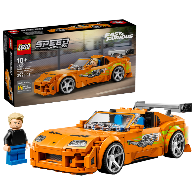 LEGO® Speed Champions 77260 Rychle a zběsile Toyota Supra MK4