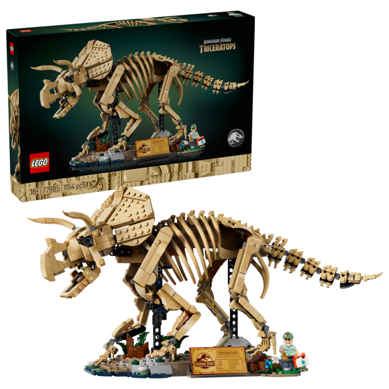 LEGO® Jurassic World™ 77985 Dinosauří fosilie: Triceratops